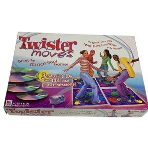 Game | Twister Moves 3 Music CD’s With 144 Dance Sessions Bring Dance Home PARTY